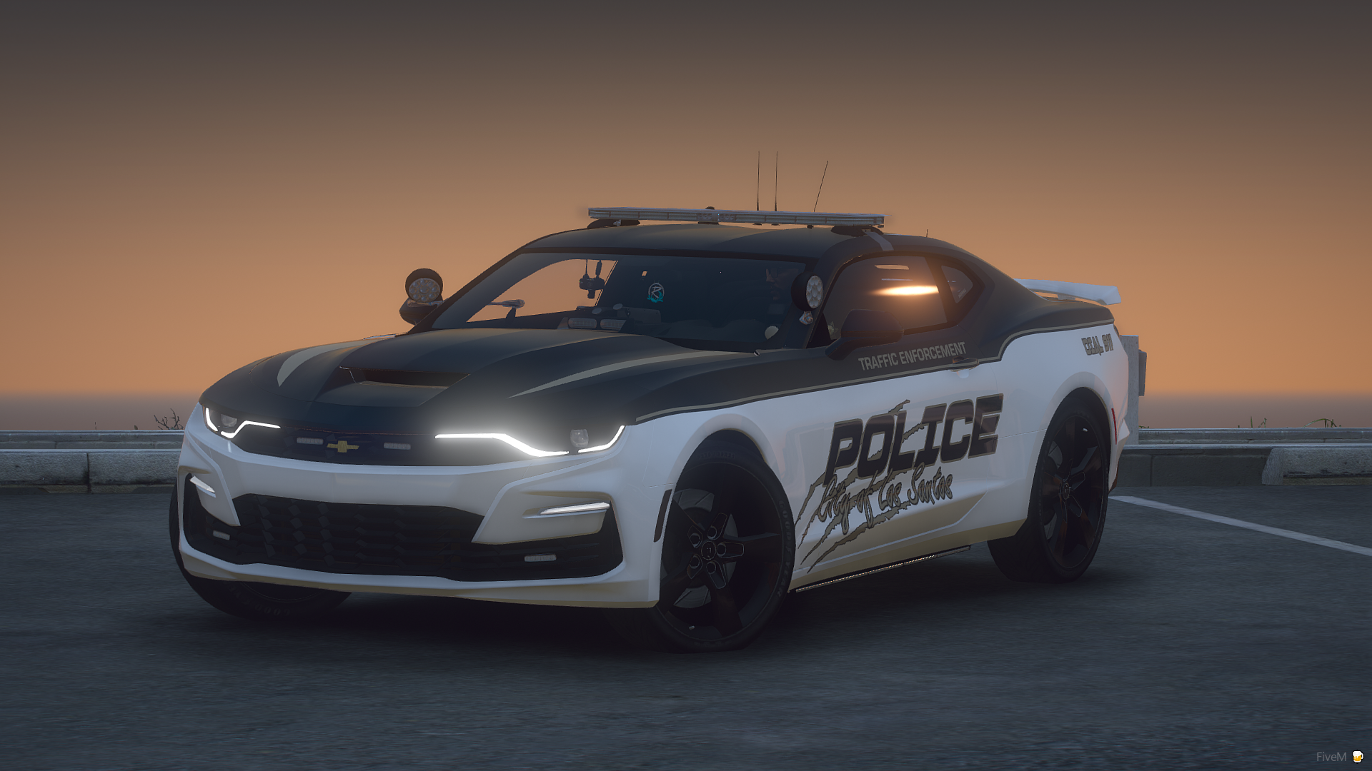 2019 Traffic Enforcement Sports Car